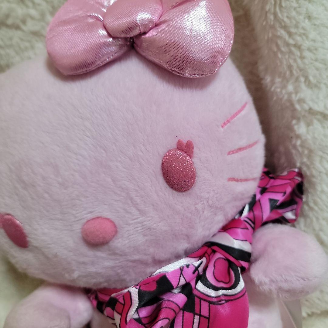 限定モモベリー ハローキティぬいぐるみ ピンクプッチ柄 - メルカリ