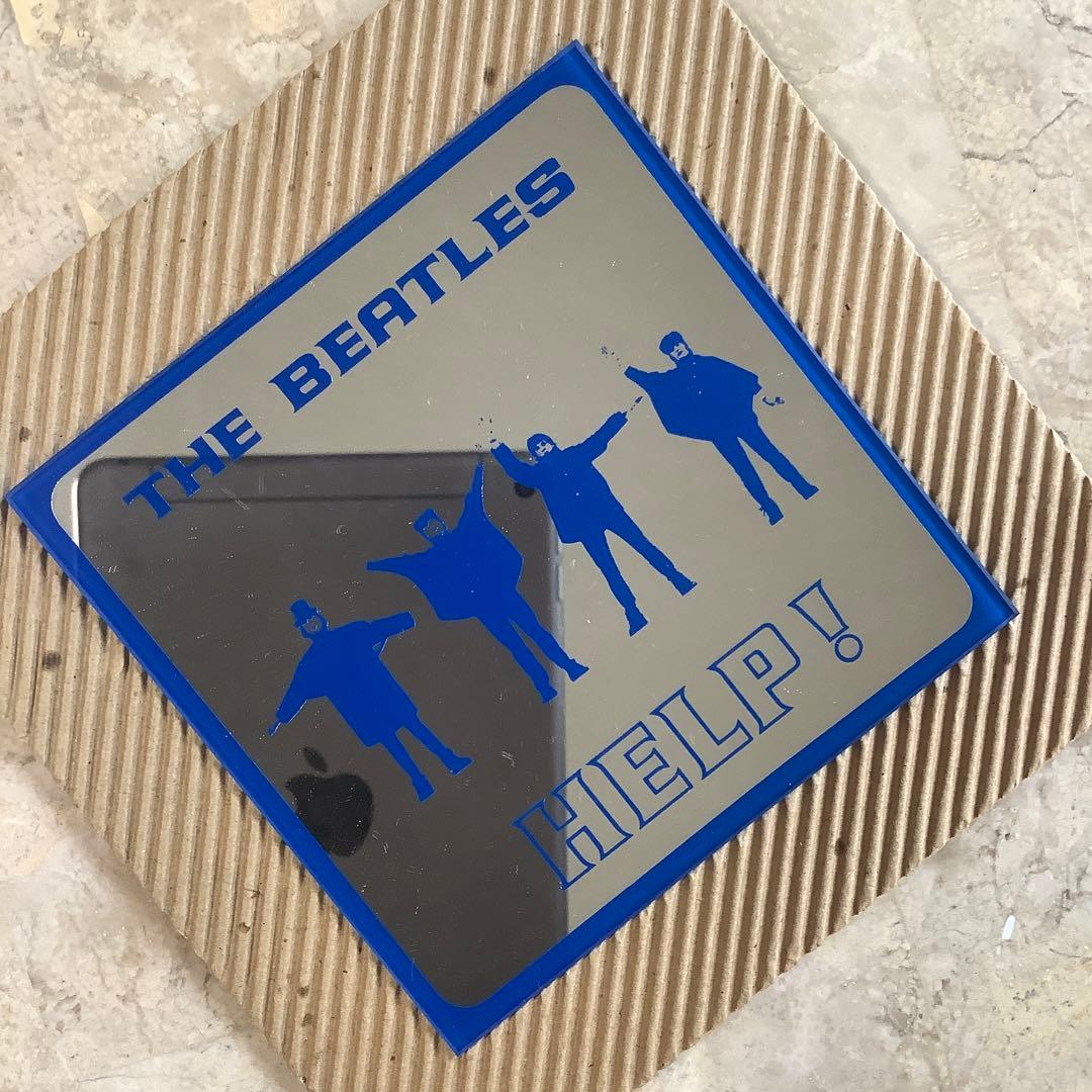 レア!新品未使用! 非売品 ビートルズ ヘルプ コンパクト ミラー 鏡