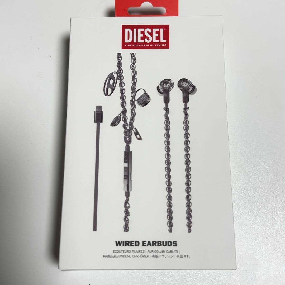 未使用品】DIESEL wired earbuds 有線 イヤホン - メルカリ