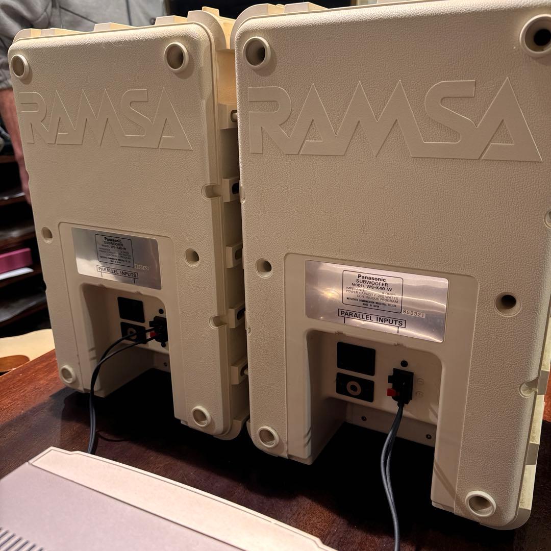 RAMSA WS-K40-W 白 スピーカー - メルカリ