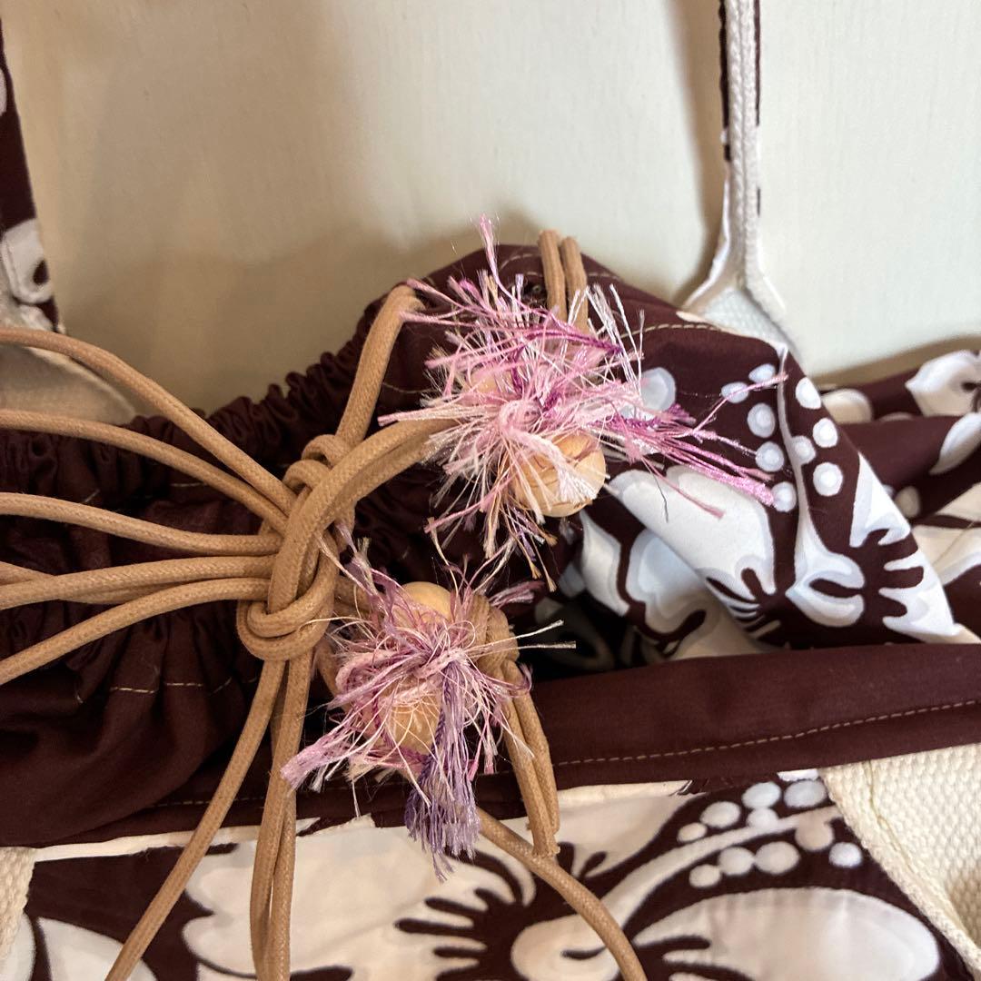 超メルカリ市特別価格☆ハワイアンミシンキルト 大きなトートバッグ