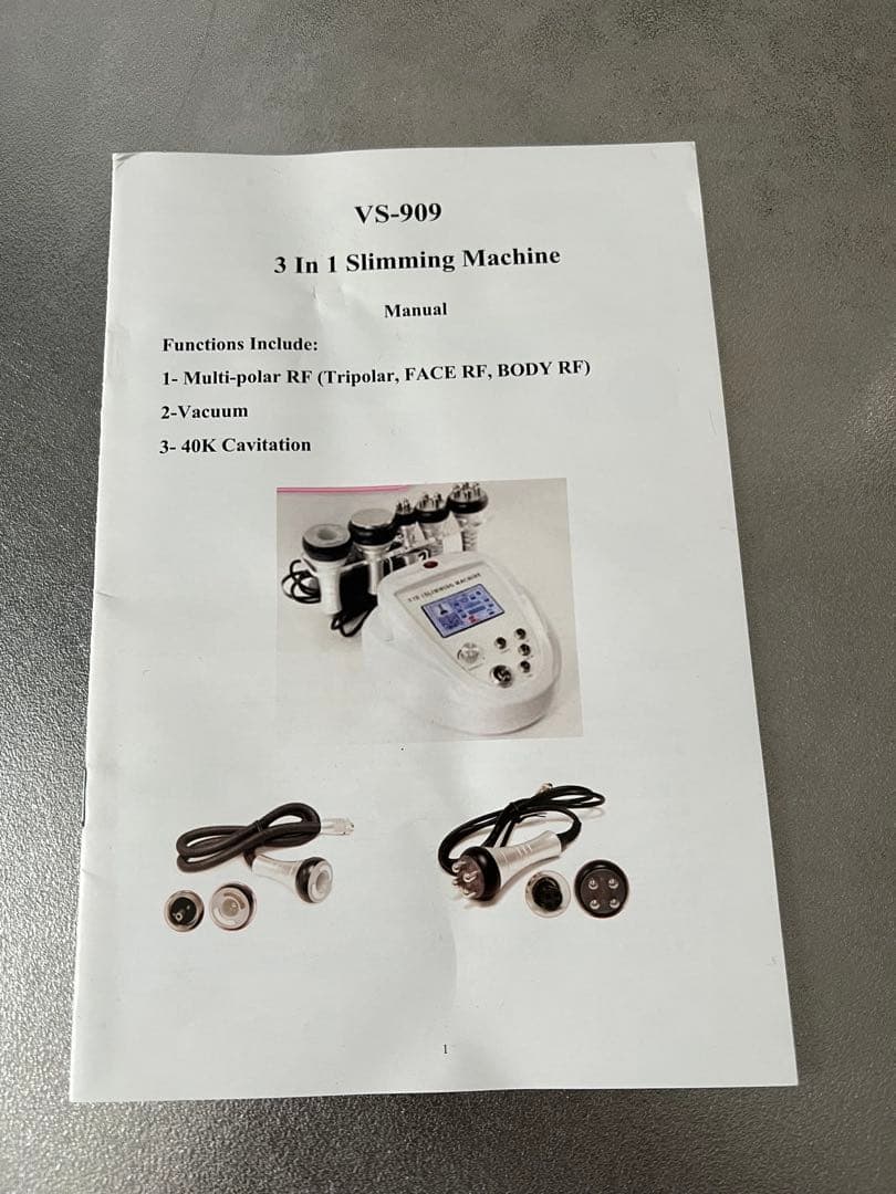 HEV 5in1 キャビテーション VS-909 美品　値下げ