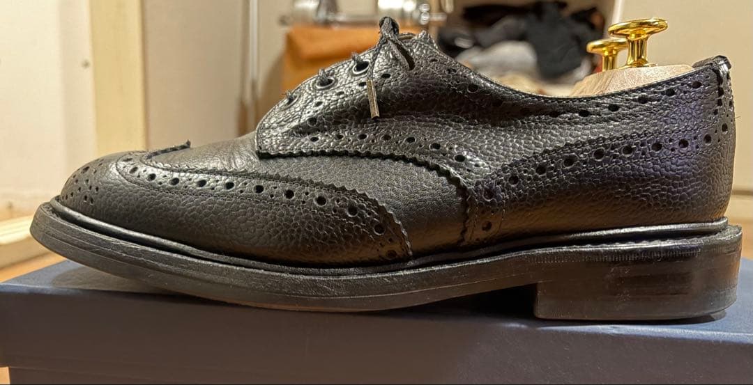 純正箱付】Tricker's Bourton 6 1/2 FIT5 black - メルカリ