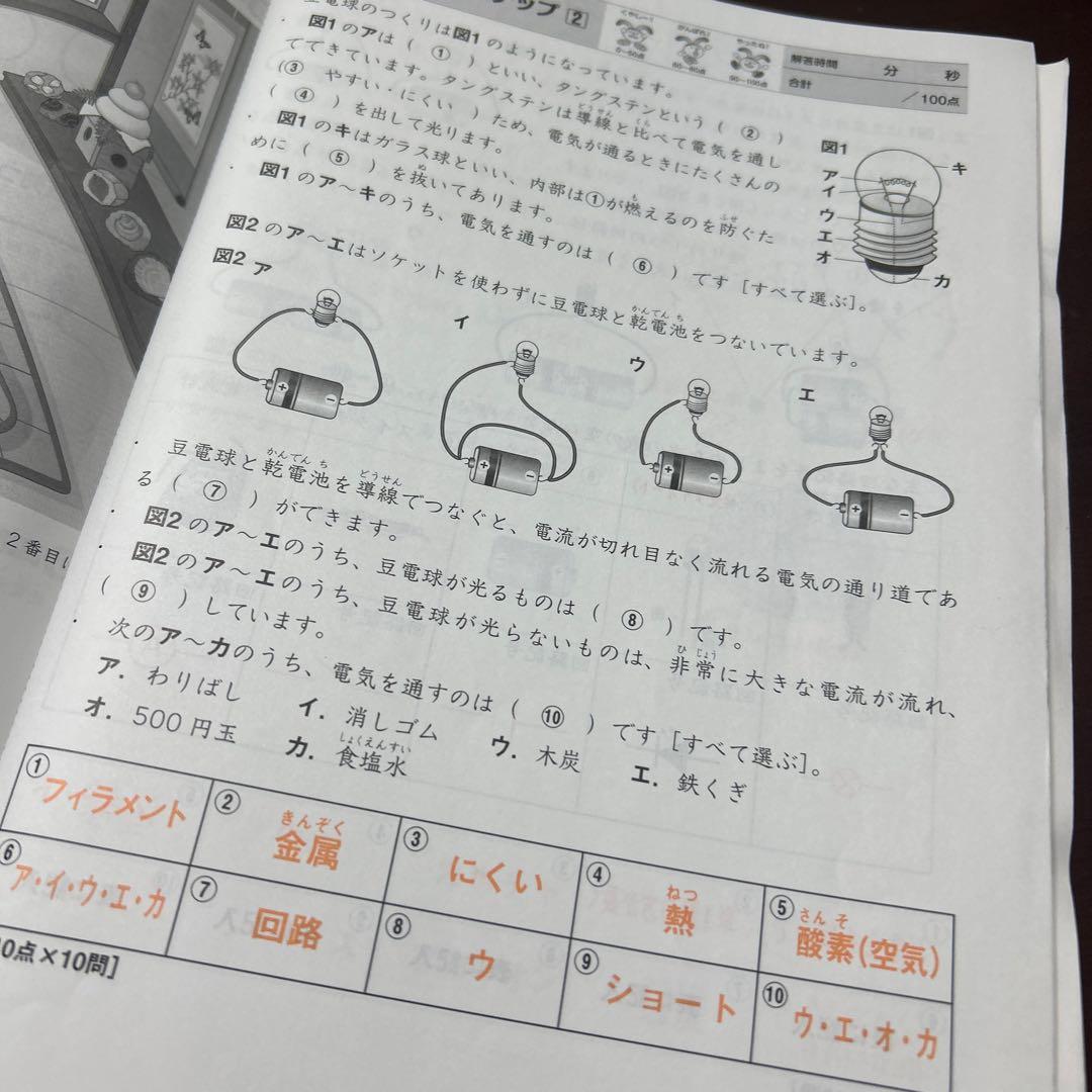 ㉓B サピックス SAPIX 4年 理科 冬期講習 ウィンターサピックス - メルカリ