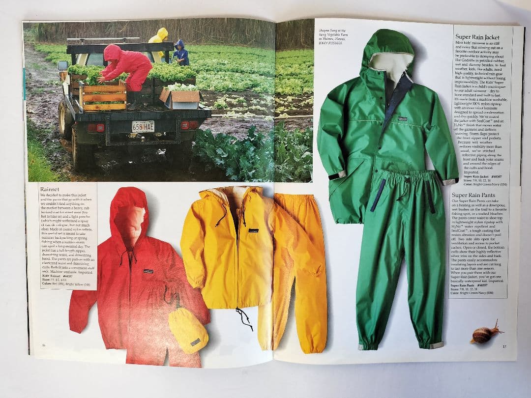 Patagonia カタログ 1989年 春 こどもカタログ 英語版 - メルカリ