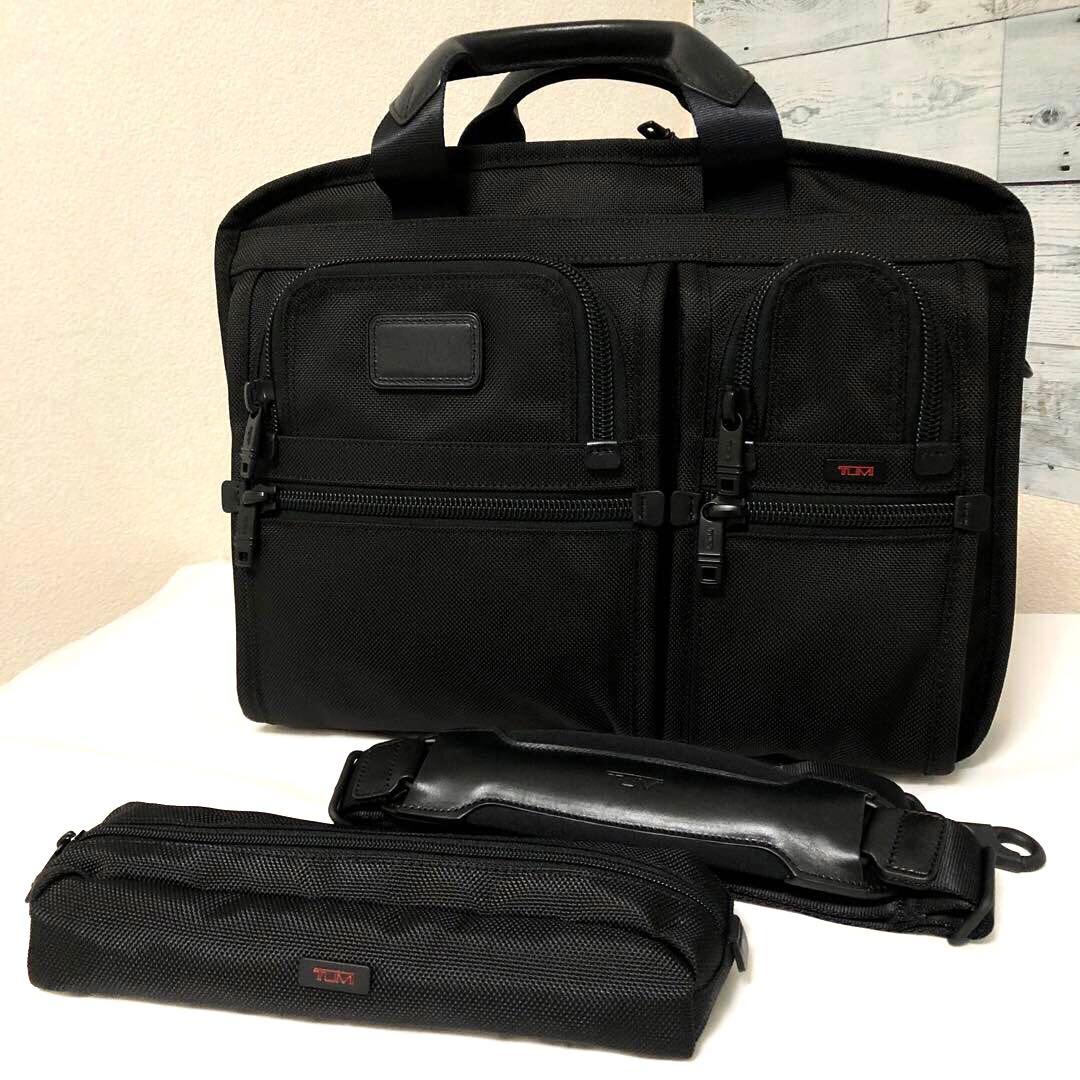 新品同様✨TUMIビジネスバッグ 2way A4可 大容量 26516DH 黒