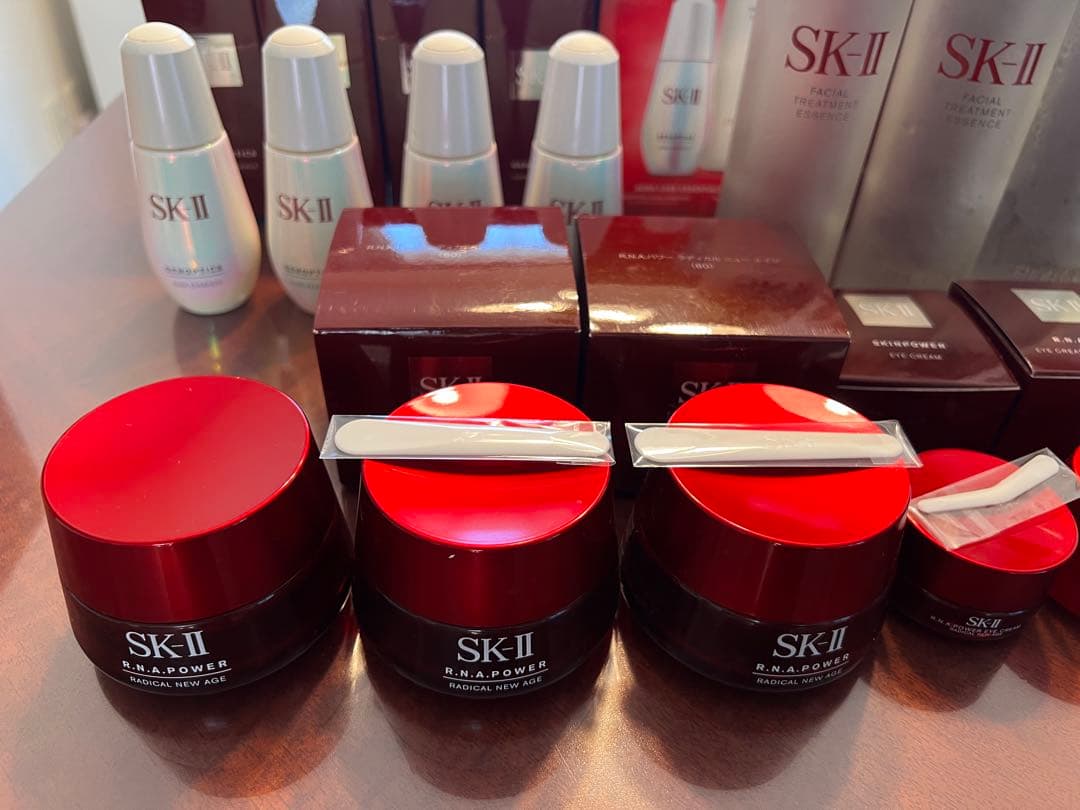 SK-II 空容器】ニューエイジ、エッセンス、アイクリームなど計15点セット