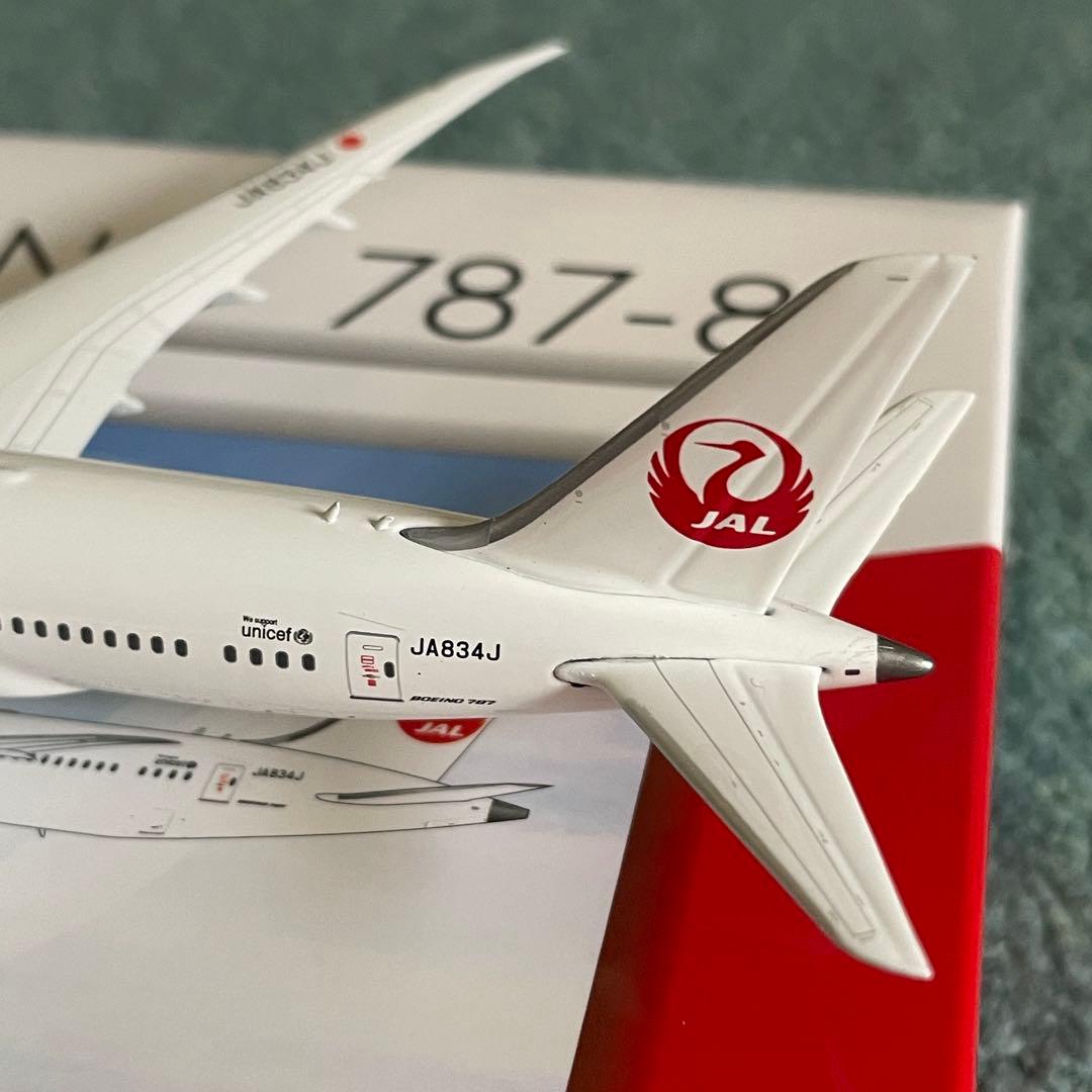 JAL 787-8 日本航空 JA834J ph 1:400 - メルカリ