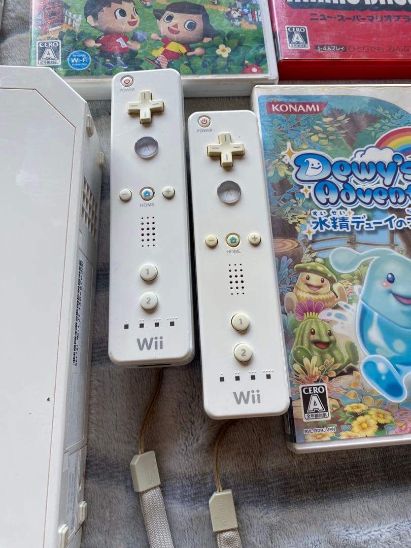Wii本体 セットソフト6本、箱付き - メルカリ