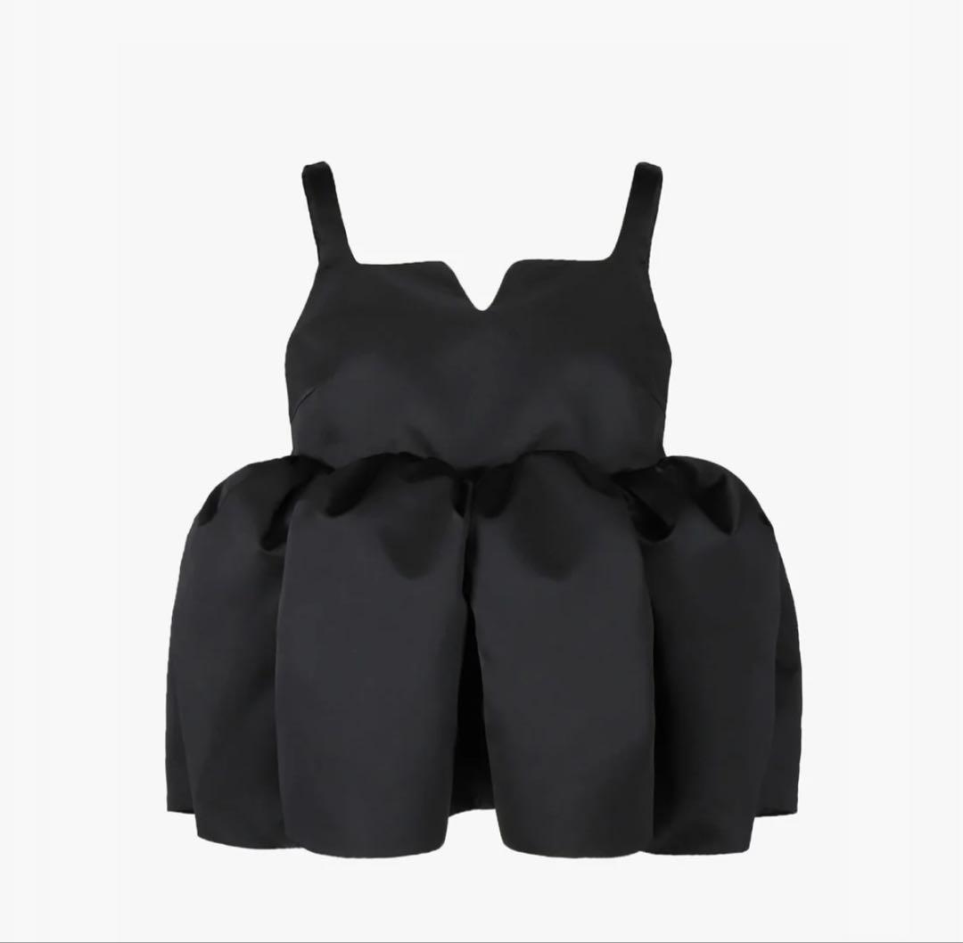 Bibiy BIANCA TOP ブラック BIANCA TOP/157cm/着用サイズF｜Bibiy.