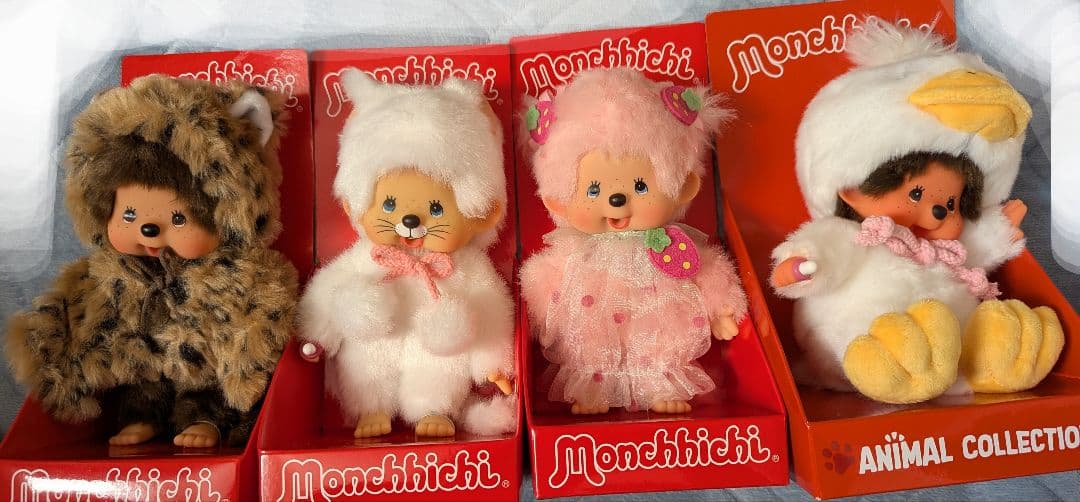 モンチッチ セキグチ マスコット ぬいぐるみ 海外限定 EU限定 4体