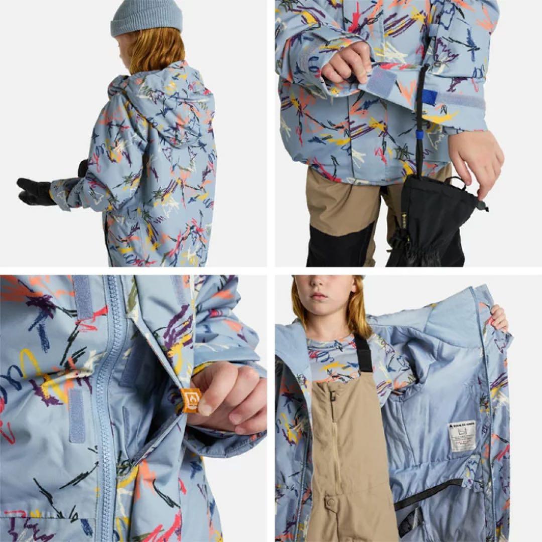 リリカ様専用☺︎約4.5万 Burton キッズ スキマー ジャケッxs