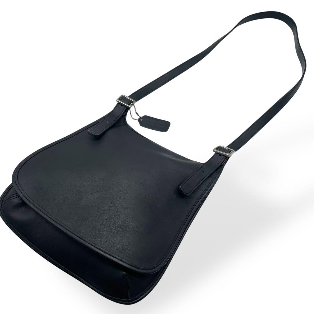 極美品 COACH オールドコーチ グラブタンレザー ショルダーバッグ