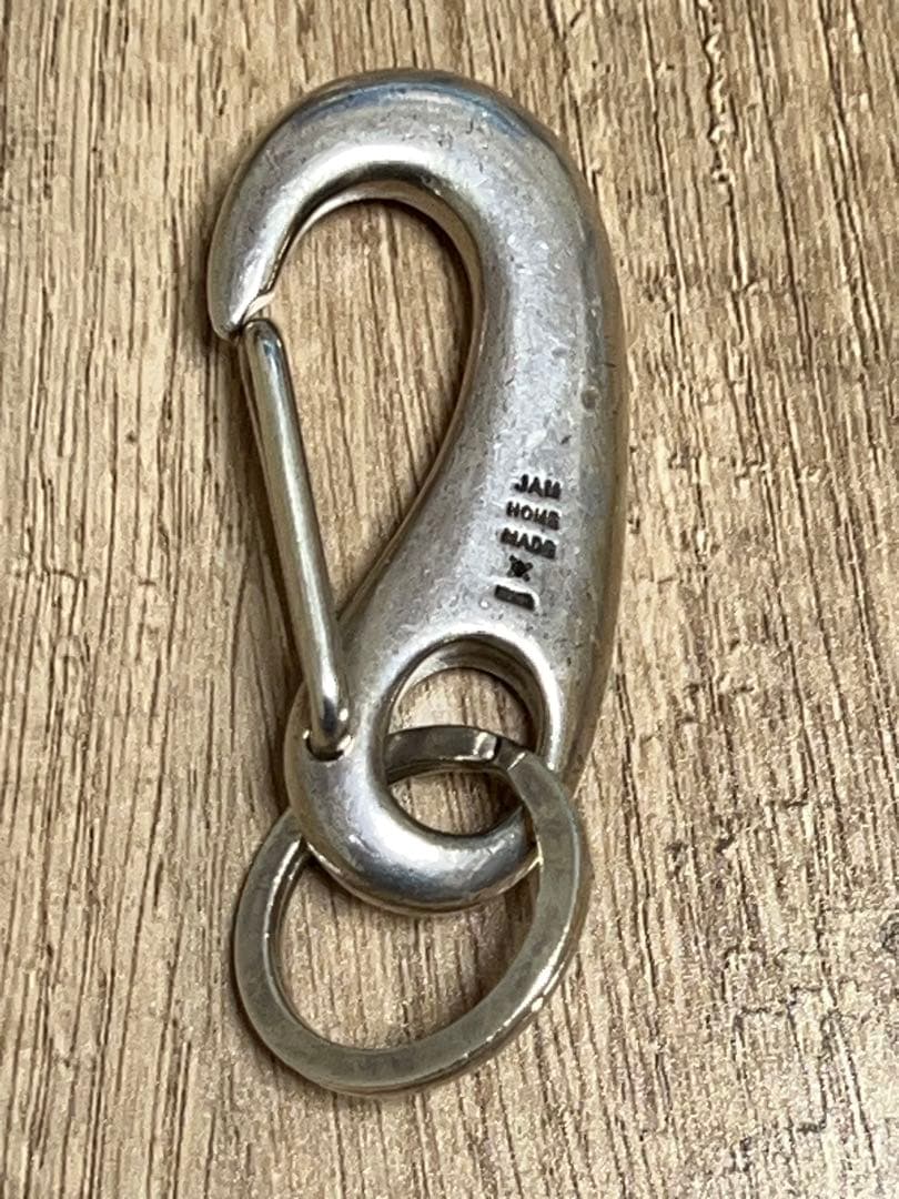 ジャムホームメイド カラビナシルバー925”ビックワン-ミドル