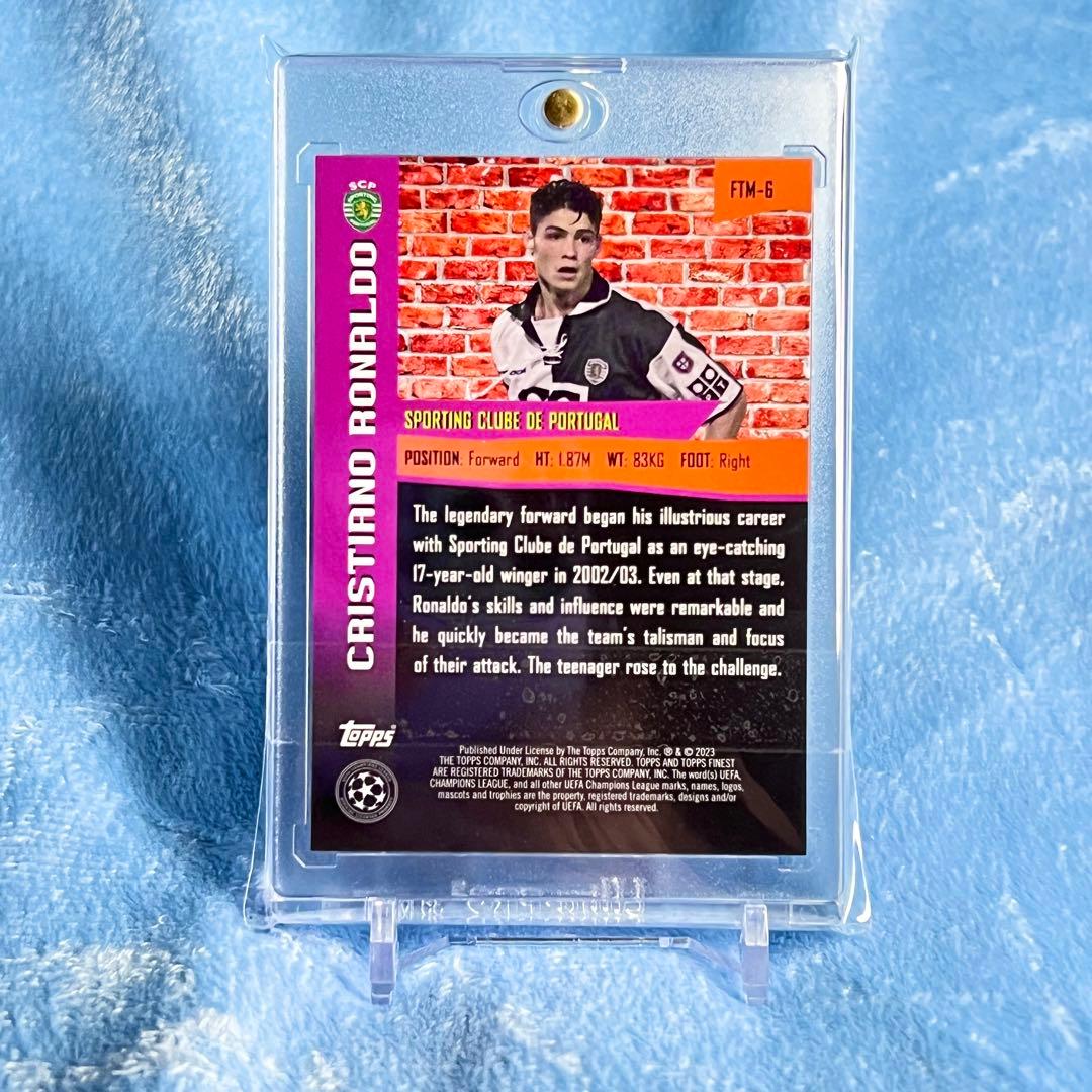 激レア！Topps Finest RONALDO インサート 世界150枚限定 - メルカリ