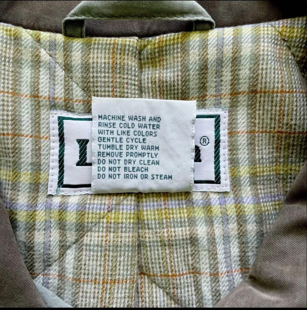 \"L.L.Bean\"エルエルビーン 80s フィールドコート ダブルジップ