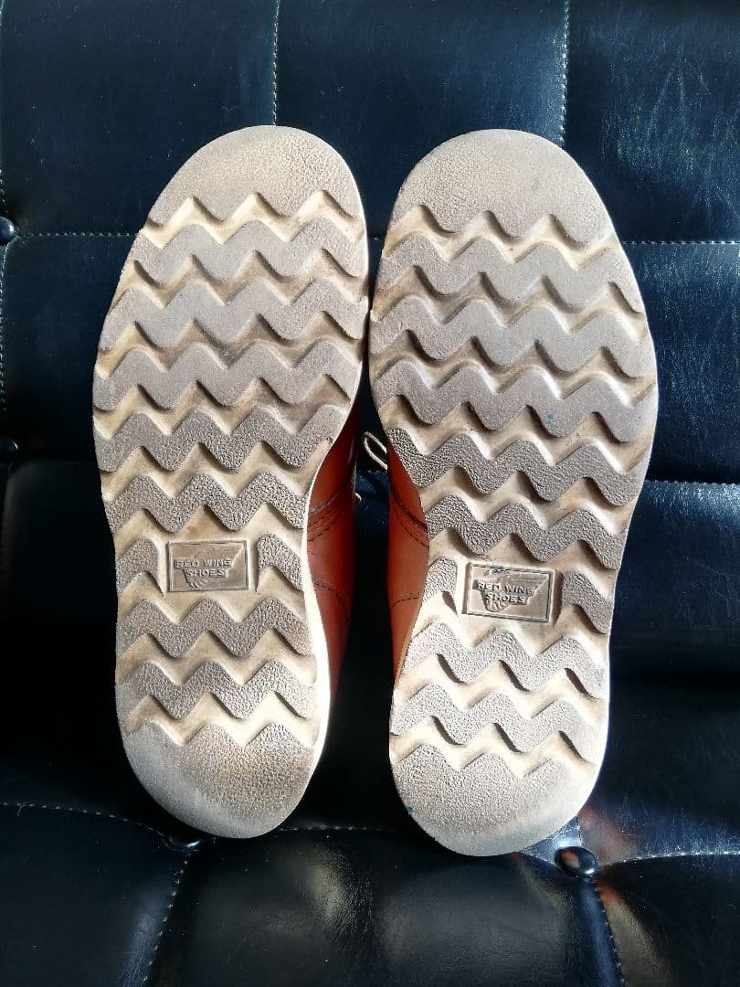 超希少 82年製 RED WING 875 スクエアステッチ 8E 四角犬タグ - メルカリ