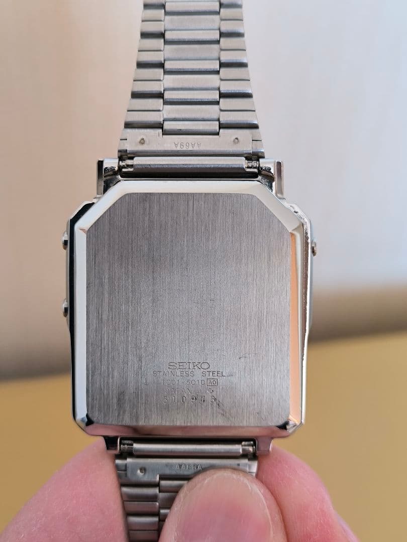 ジャンク・希少】セイコー「テレビウオッチ」（DAX002 T001-5010