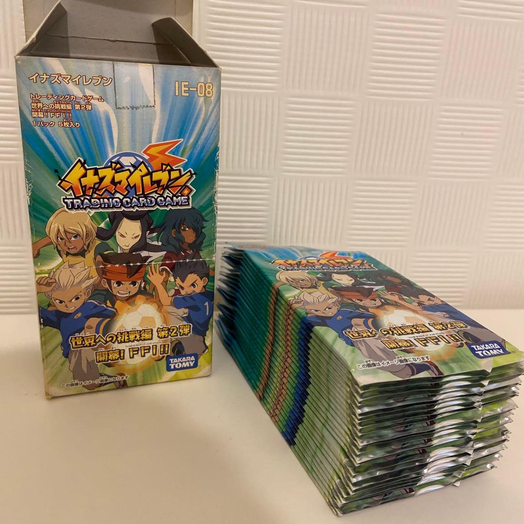 世界への挑戦編第2弾BOX 未開封24パック入り　イナズマイレブン motona_91417700-1