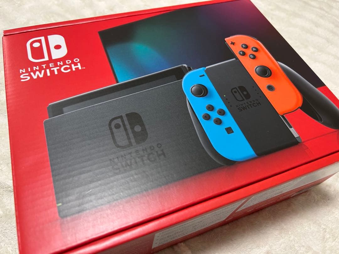 新品未開封品 Nintendo Switch 本体 ジョイコン青オレンジ Nintendo Switch ジョイコン 青/オレンジセット - メルカリ
