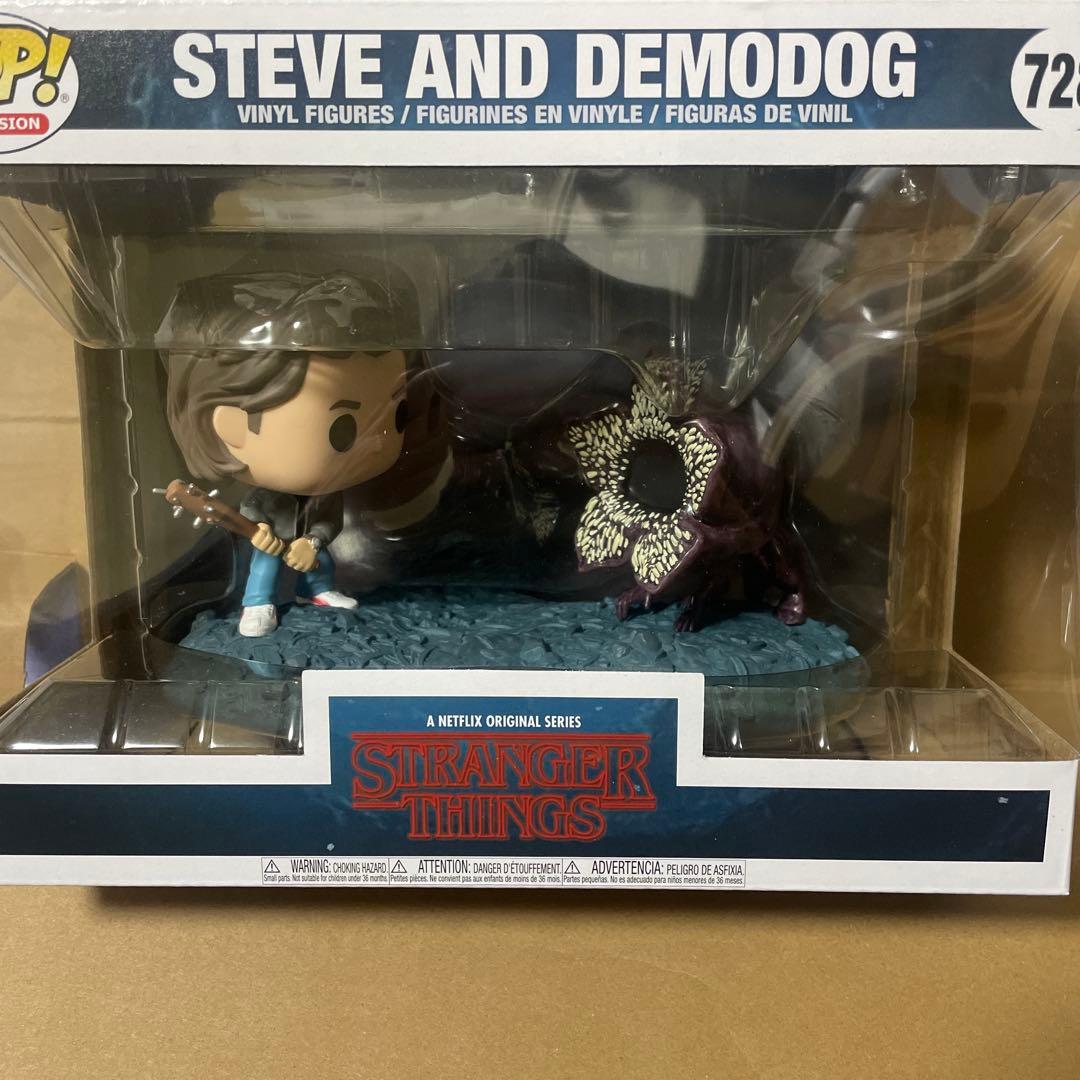 ストレンジャーシングス　スティーブ&デモドッグ　フィギュア Stranger Things Demodog】 ストレンジャー・シングス デモドッグ