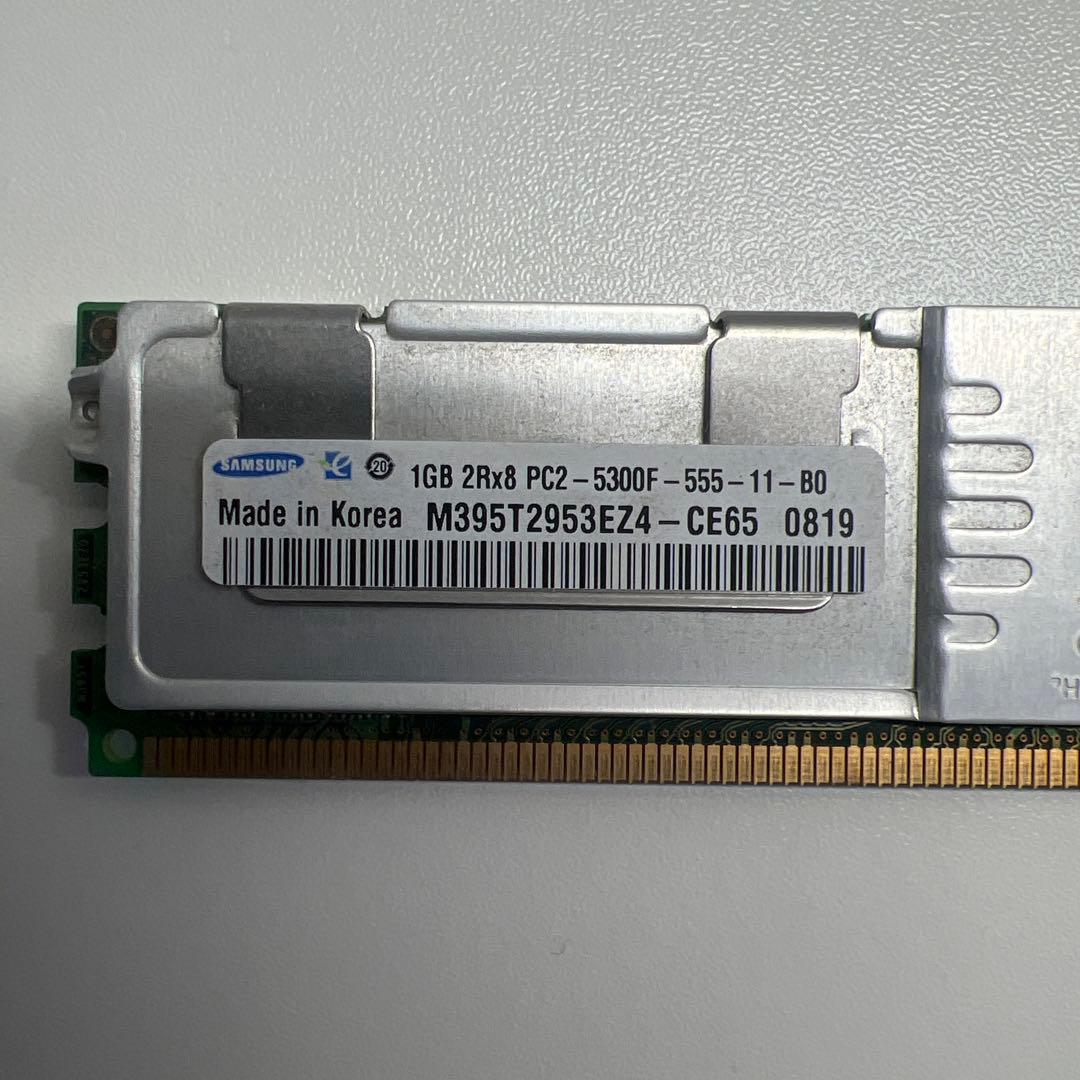 Samsung DDR2 1GB メモリ M395T2953EZ4 4枚 - メルカリ