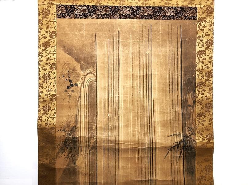 松花堂昭乗 龍門 】 南山隠士 鯉瀧登図 江戸初期 軸装 - メルカリ