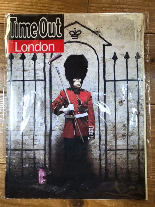 BANKSY TIMEOUT banksyバンクシータイムアウト Banksy - TimeOut London - GraffitiStreet