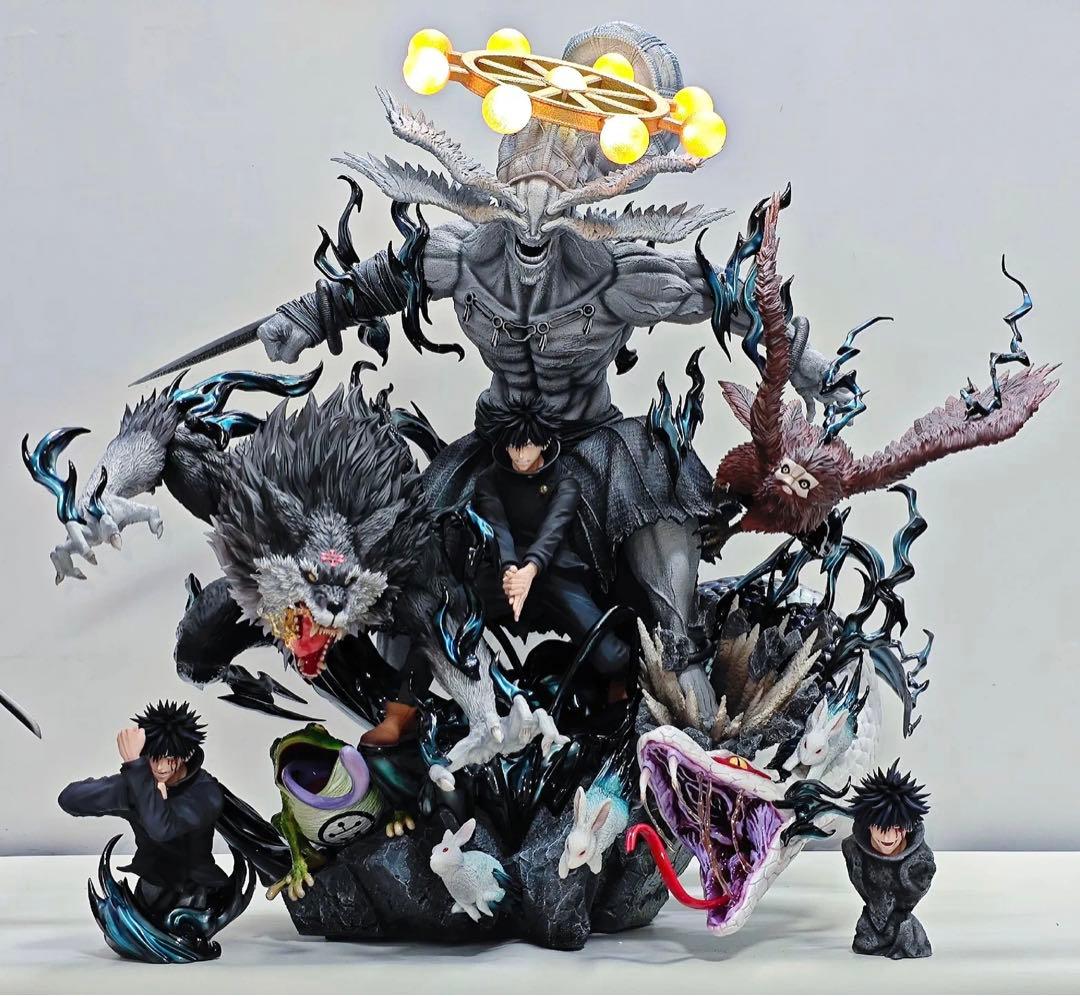 呪術廻戦 十種影法術伏黒恵 魔虚羅 ガレージキッド フィギュア 完成品