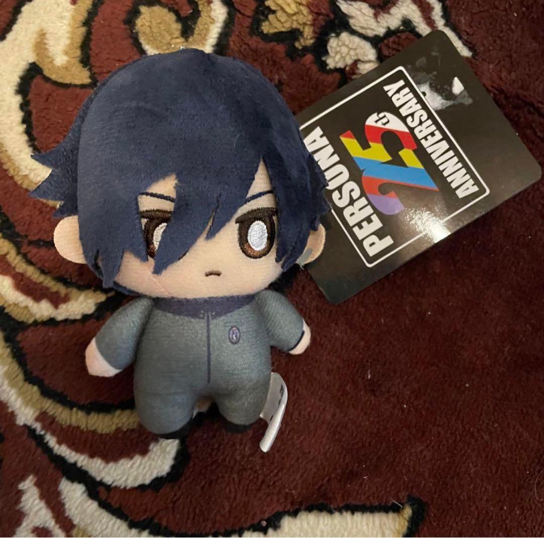 即購入OK】初代 ペルソナ ピアスの少年 ぬいぐるみキーホルダー 女神異