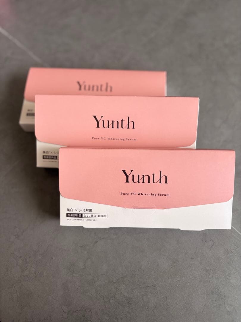 Yunth Pure VC Whitening Serum 3箱セット - メルカリ