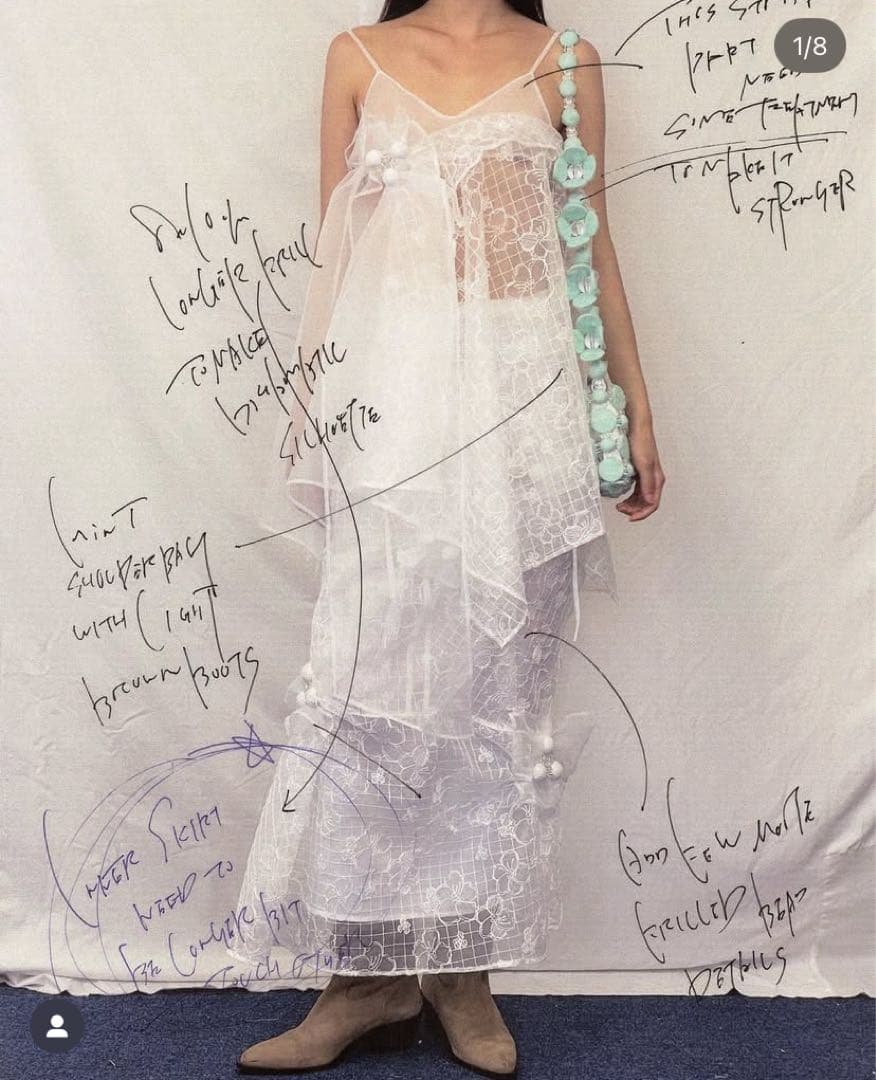 RIV NOBUHIKO AMY EMBROIDERY TOP WHITE