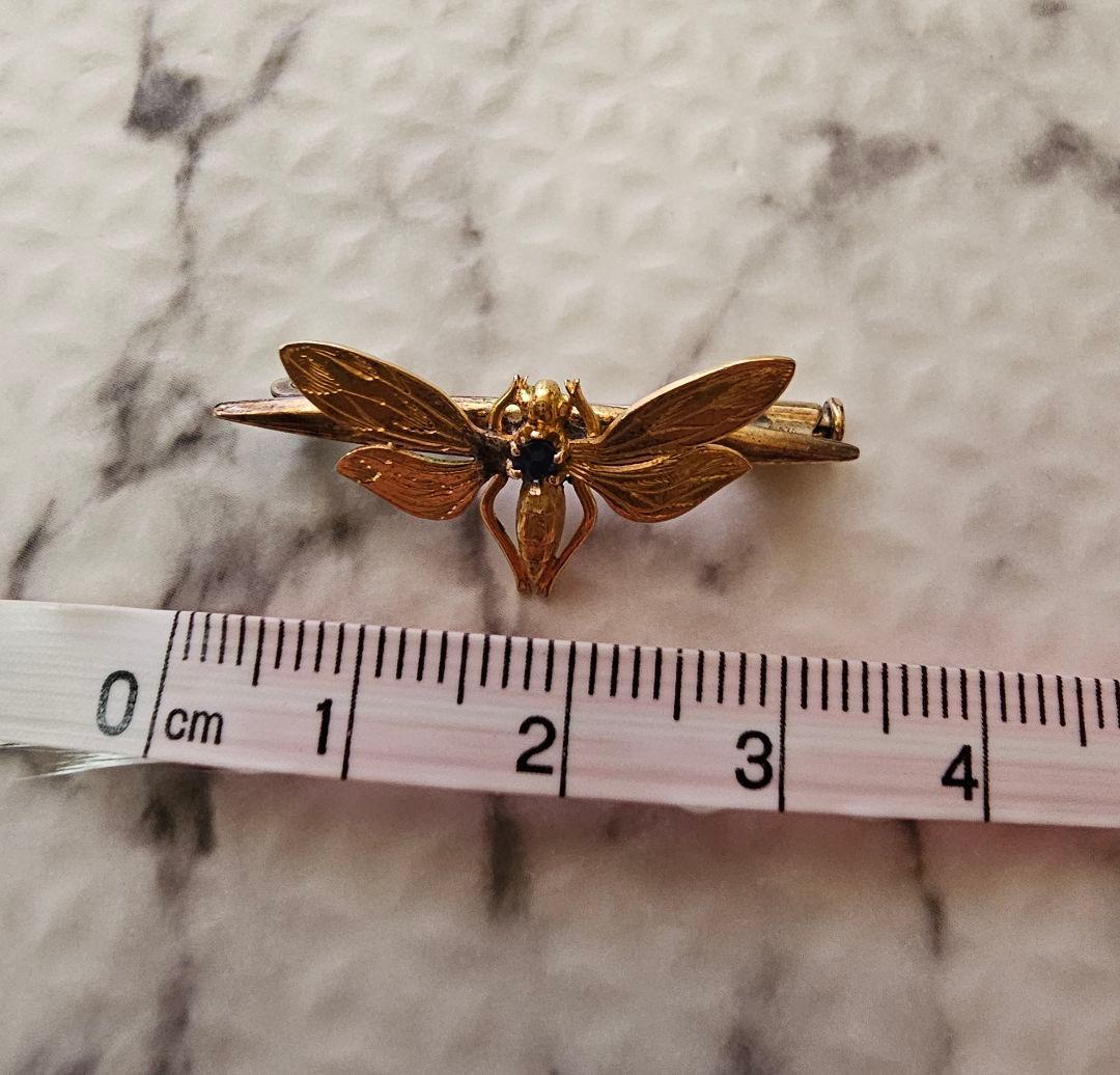 イギリス フランス アンティーク ブローチ 蚤の市 英国 蝶 蜻蛉 骨董市