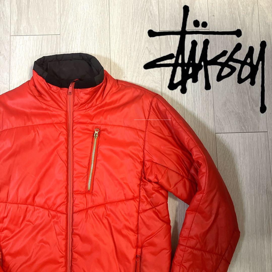 Stussy レッド ナイロンジャケット オールドステューシー ブルゾン
