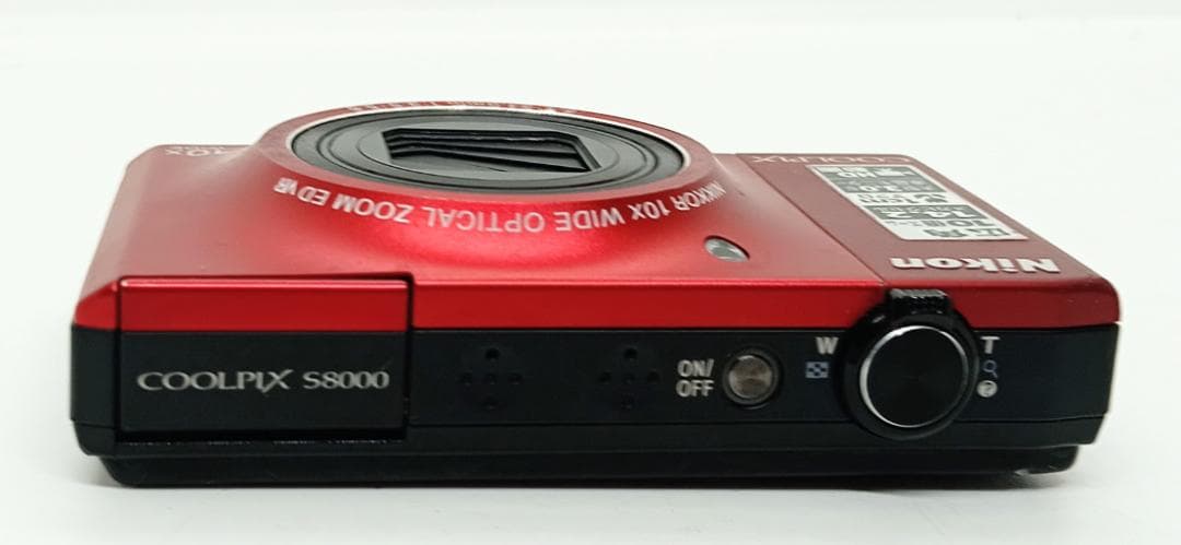 Nikon COOLPIX S8000 レッド 14.2MP 10倍ズーム