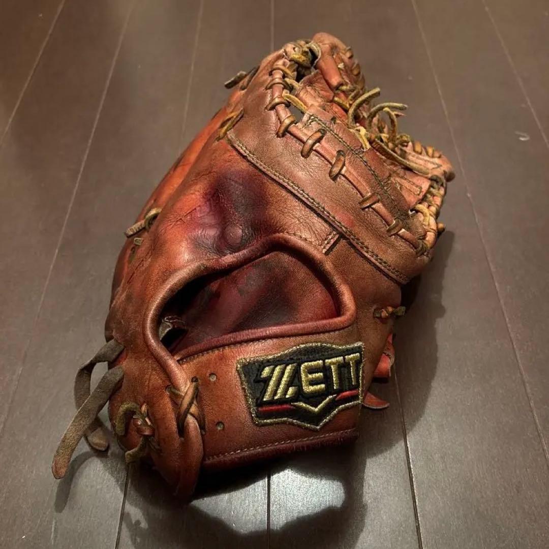 ロ*ド様 ZETT プロステイタス 硬式ファーストミット ゼット（ZETT） 【左投げ用】 一般硬式ファーストミット