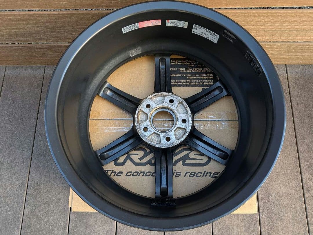 RAYS TE37 SAGA S-plus 18インチ 7.5J＋48 4本