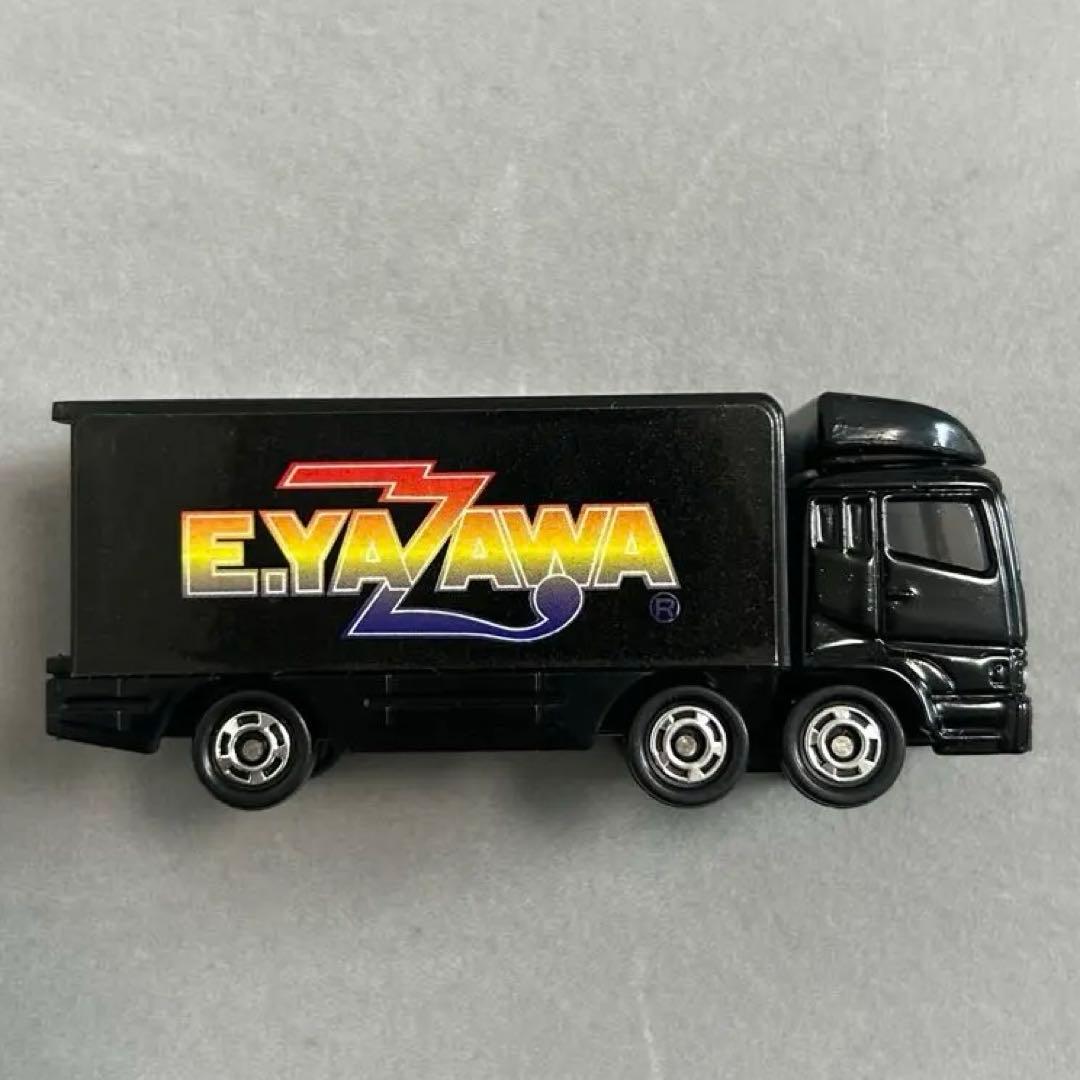 E.YAZAWA ミニカー 黒 トラック1997年矢沢永吉トランポ - メルカリ