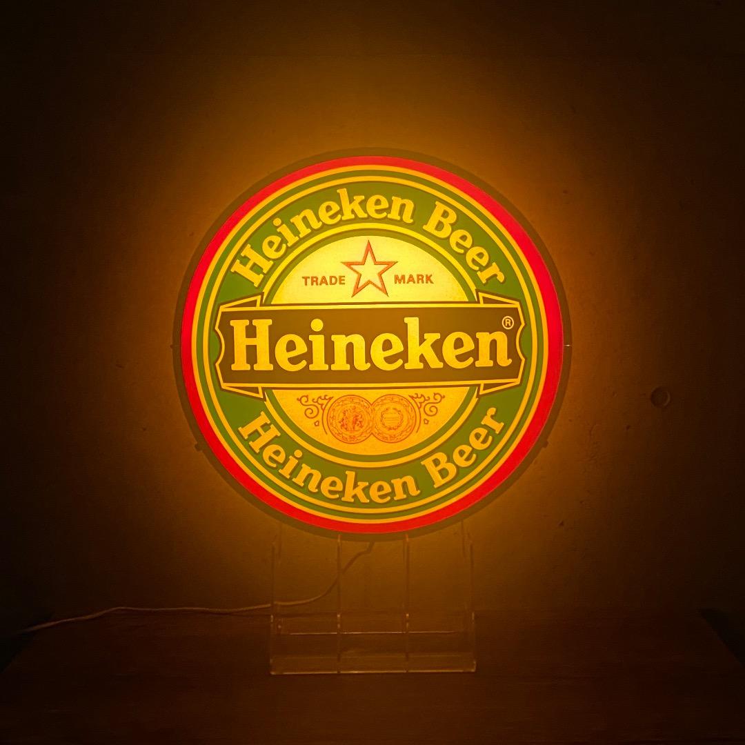 美品/レア】ハイネケン看板 ビンテージ ☆両面ドーム電飾サイン - メルカリ