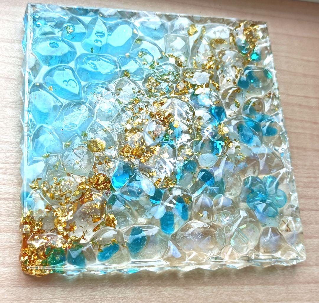 専用ページ　開運絵画　❀レイキコースター夫婦セット❀