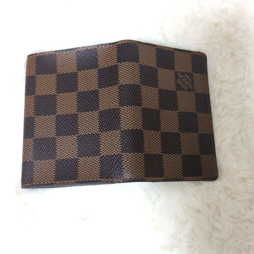 未使用】 LOUIS VUITTON ダミエ 名刺入れ 箱付き ブラウン - メルカリ