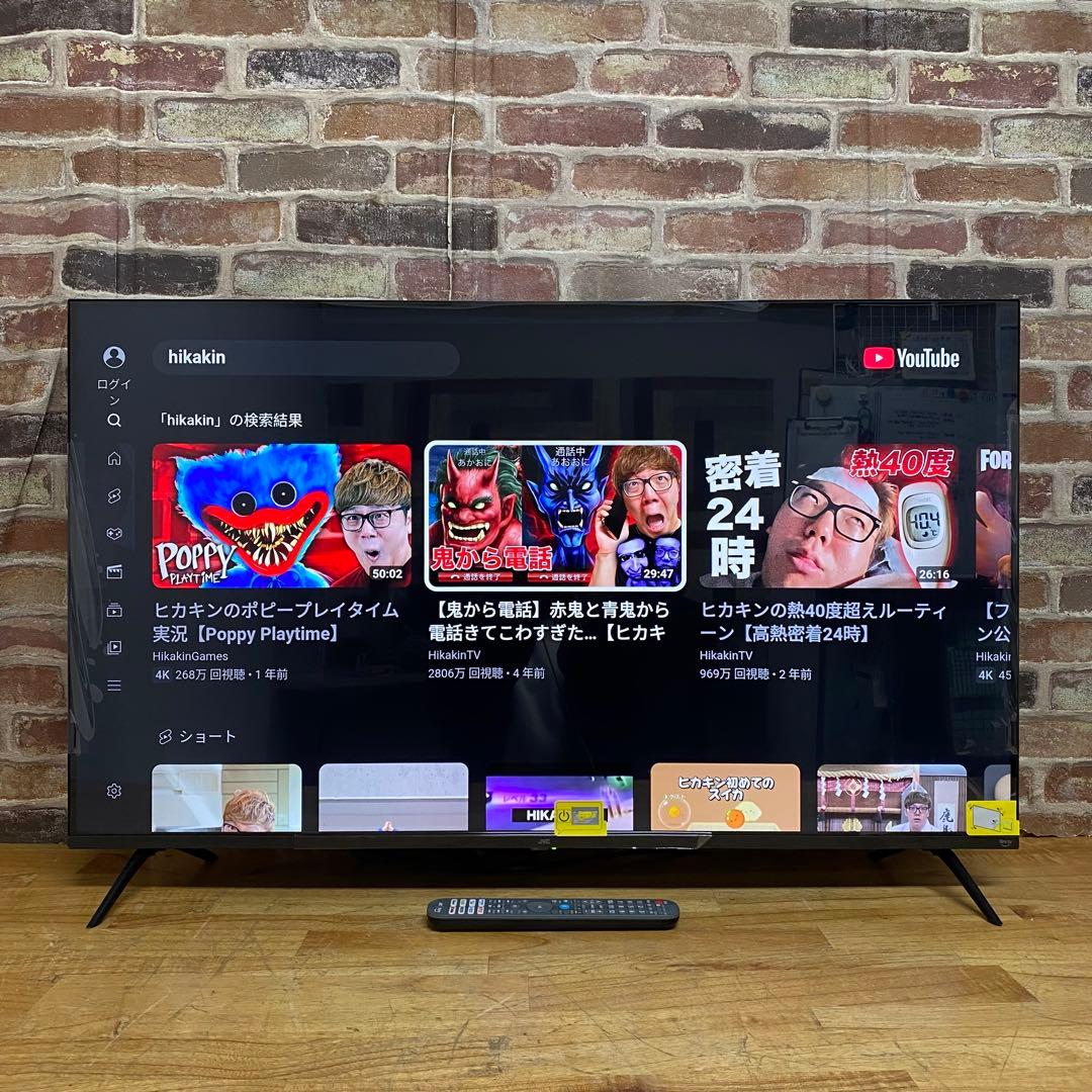JVC 43V型 4K 液晶テレビ JL-43YS10 fire tv 25年製 - メルカリ