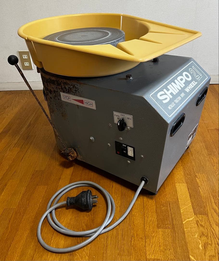 日本電産シンポ 電動ろくろ RK-2X形 200V3相 - メルカリ