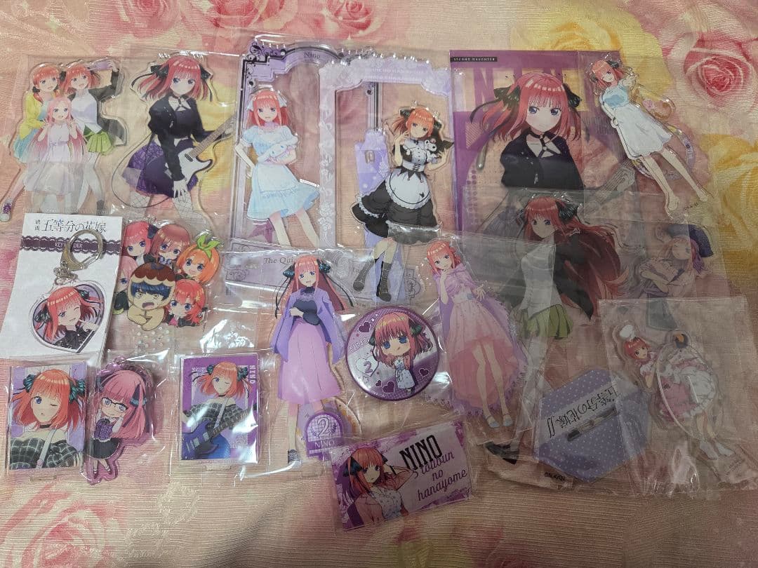 五等分の花嫁 二乃 まとめ売り アニメ セットコラボ カフェ グッズ