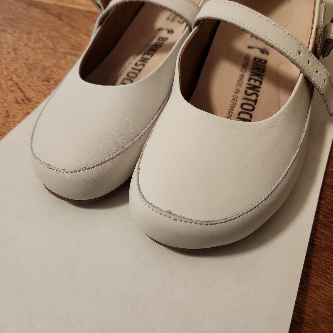 BIRKENSTOCK】リズモア/ホワイト ナチュラルレザー - メルカリ