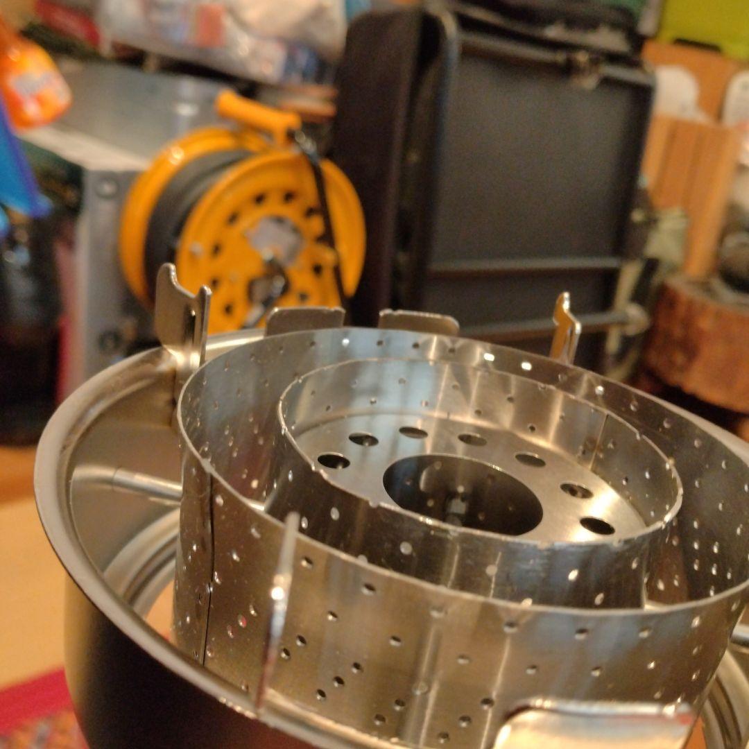 トヨトミ レインボーストーブ用グローストーブ化燃焼筒加工済み - メルカリ