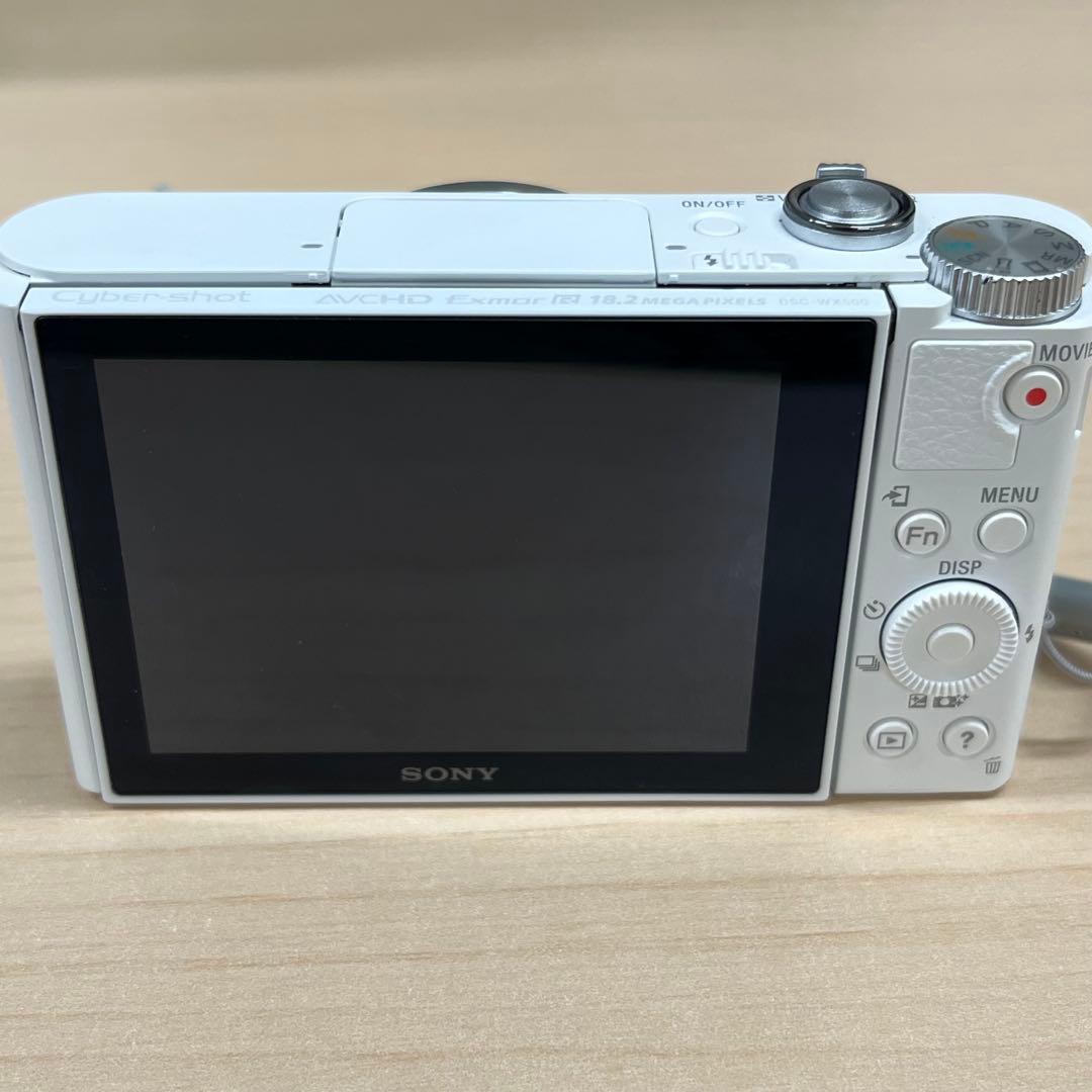 SONY Cyber-shot DSC-WX500 ホワイト コンデジ 訳あり品 - メルカリ