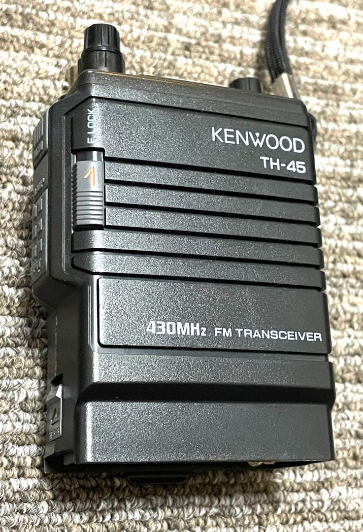 KENWOOD TH-45 美品 430MHzスピーカーマイク付き - メルカリ