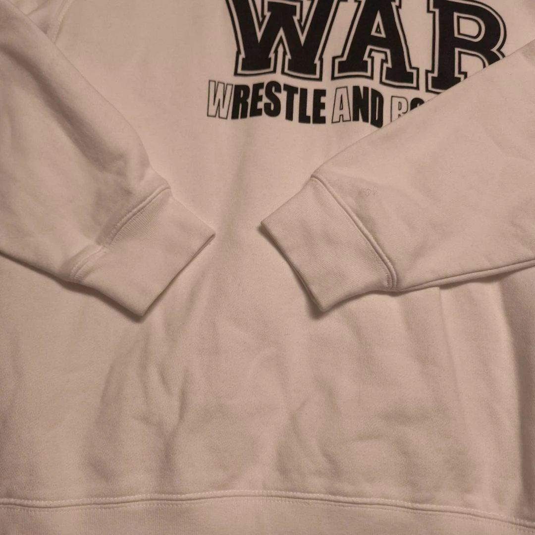 90's プロレス WAR ロゴスウェット 天龍源一郎 レッスルアンドロマンス