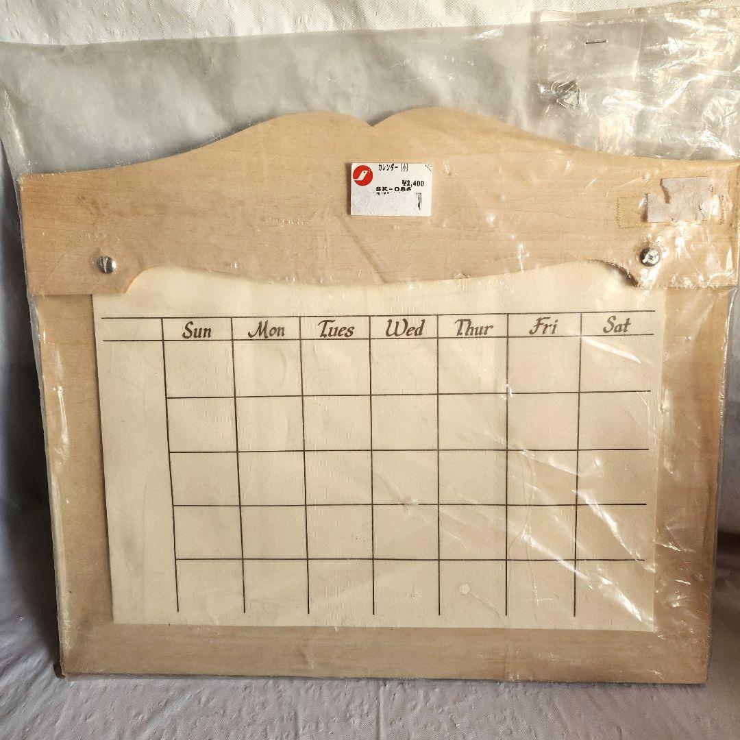 トールペイント用☆白木☆カレンダー - メルカリ